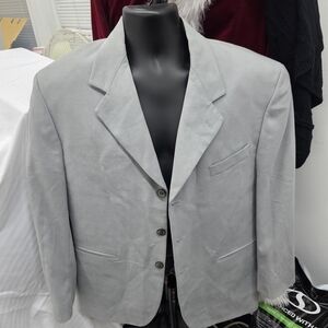 Bachrach Blazer Men's 42S Suede Regent Business Coat Jacket